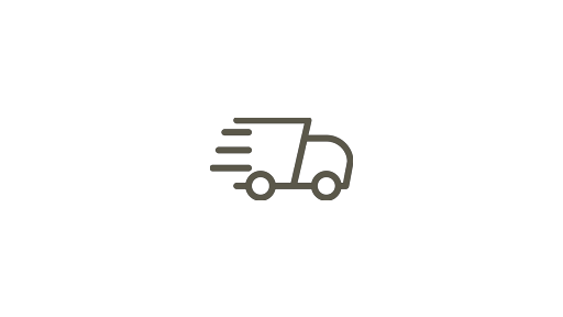 Shipping van icon logo